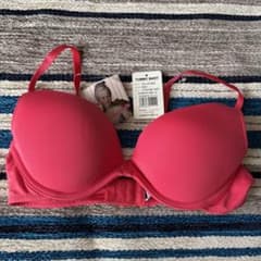 신품 YUMMY MART 브래지어 C75 레드