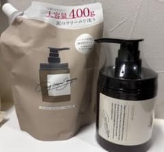 cocone クレイクリームシャンプー 本体＆詰替セットのサムネイル