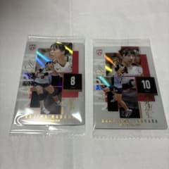 バレーボール日本代表 トレーディングカード 小島満菜美 中川つかさのサムネイル