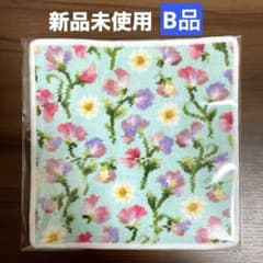 新品未使用】FEILERフェイラー☆ スウィートスイートピー ハンカチ B品