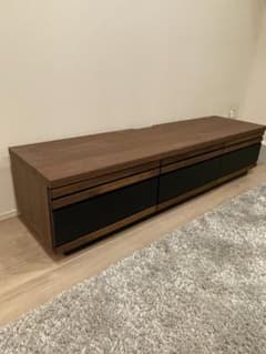 ニトリ テレビ台(ローボード ブラウン 150 WH) - メルカリ