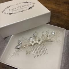 LoveTiara ヘッドドレス ホワイトフラワーのサムネイル