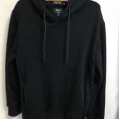 HUF パーカー　ブラック Lのサムネイル