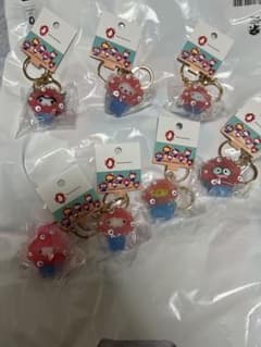 万博　サンリオキャラクター 立体マスコットクリアキーホルダー コンプリートセットのサムネイル