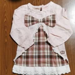 ☆HAPPY☆様専用⭐ベビードール　ワンピース チュニック　100cmのサムネイル