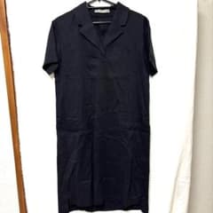theory luxe セオリーリュクス☆リネン混開衿半袖ワンピース 38 - メルカリ