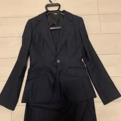 HILTON ネイビー ストライプ スーツセット 美品のサムネイル