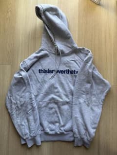 thisisneverthat パーカー グレー XLのサムネイル