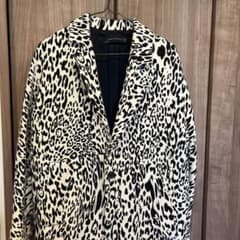 込/ZARA WOMAN ゼブラ柄/テーラードジャケット XSのサムネイル