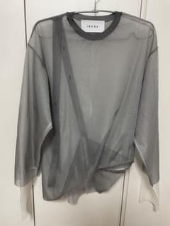 IRENE /Transparent Knit Top シースルートップスのサムネイル