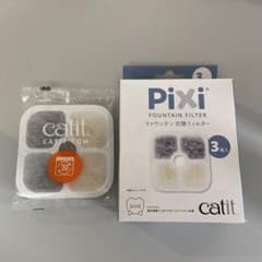 catit Pixi ファウンテン交換フィルター ４個のサムネイル