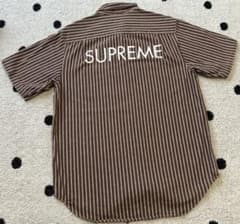 Supreme Denim Stripe S/S Shirt 17SS Mサイズ - メルカリ