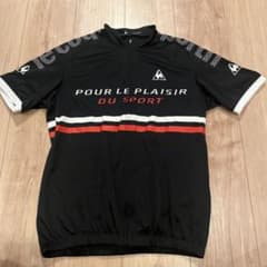 le coq sportifサイクリングジャージ Mサイズ ブラックのサムネイル