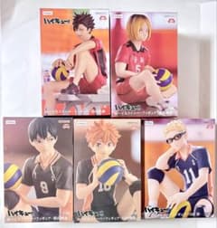 ハイキュー!! フィギュアセット ぬーどるストッパー 烏野 音駒 - メルカリ