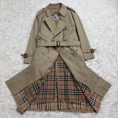 美品 バーバリー ロング トレンチコート ウールライナー マキシ ハニーベージュ バーバリー ロング トレンチコート ウールライナー マキシ丈 ハニー