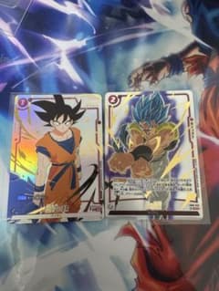 ドラゴンボールフュージョン wave1リミテッド　光の奔流と悟空BR フュージョンワールド リミテッドパック wave1 孫悟空 光の奔流 2枚