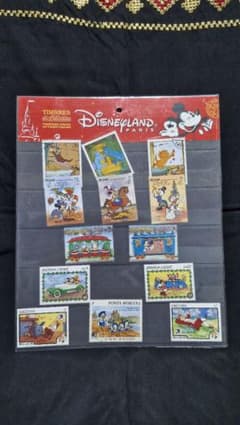 Disneyland Paris ディズニーキャラクター 切手シールのサムネイル