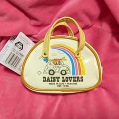 【ルッキー】ナルミヤキャラクターズ エナメルボストン風ポーチ