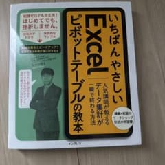 いちばんやさしいExcelピボットテーブルの教本 人気講師が教えるデータ集計が…のサムネイル