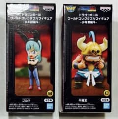 ドラゴンボール ワールドコレクタブルフィギュア 少年編 牛魔王 ブルマ