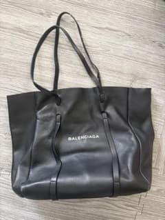【限定値下げ】BALENCIAGA トートバッグ ブラック レザーのサムネイル
