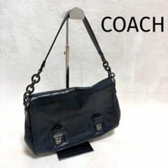 COACH 원 숄더백 메신저 에나멜 y2k 아카이브