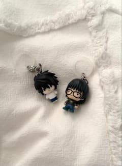 DEATH NOTE L & H×Hしずくミニフィギュア チャーム 2点セットのサムネイル