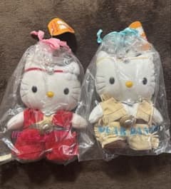 ハローキティ ディアダニエル ぬいぐるみ 2種セットのサムネイル