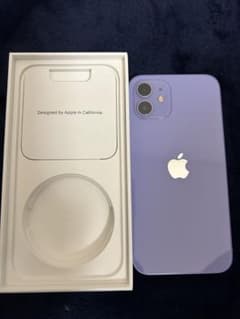 【美品！即発送】iPhone 12 パープル 64 GBのサムネイル