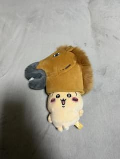 치이카와 말을 입은 토끼 마스코트 봉제 인형