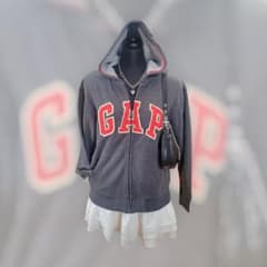 00s archive y2k zip hoodie OLD GAP 平成ギャル - メルカリ