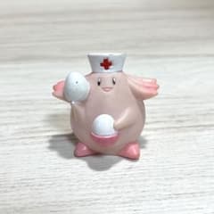 ポケモンキッズ 指人形 ポケモンセンターのラッキー ナース ソフビ