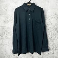 カシミヤ混 長袖 ポロシャツ ニット vintage アメカジ カジュアル