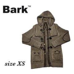 Bark ニットダッフルコートsizeXS 秋冬物先行販売 特価セール - メルカリ