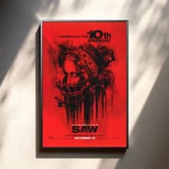 枚数限定*映画館用片面印刷ポスターUS版:ソウ 10thANNIVERSARY - メルカリ