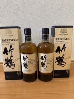 NIKKA TAKETSURU ピュアモルトウイスキー 2本セット - メルカリ