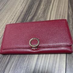 【美品】ブルガリ　長財布　ルビーレッドのサムネイル