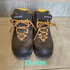 mont-bell トレッキングシューズ　23.0cmのサムネイル