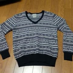 SHIPS  JET BLUE  ニット Sサイズのサムネイル