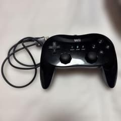 【ジャンク品】Wii クラシックコントローラーPRO 黒　RVL-005のサムネイル