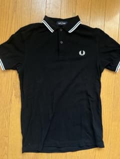 FRED PERRY ブラック ポロシャツのサムネイル
