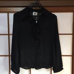 ブージュルード 黒 ブラウスのサムネイル