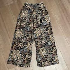 JEANASIS  ジーナシス　花柄コーデュロイパンツのサムネイル