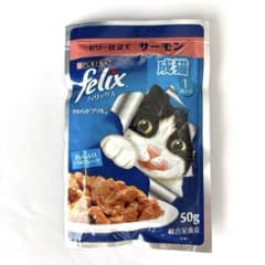 Felix サーモン 50g 猫用ウェットフード - メルカリ