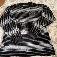 KRHYME DENIMボーダー長Tシャツのサムネイル
