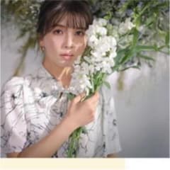 新品未使用　lavanda フラワーボウタイワンピースのサムネイル
