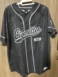 THE ORAL CIGARETTES ブラック ベースボールシャツ Mのサムネイル