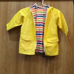 GREEN LABEL RELAXING キッズ レインコート イエローのサムネイル