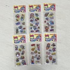うまい棒ぷっくりシール６種新品未開封セットのサムネイル
