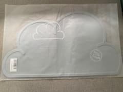 雲型 シリコン ランチョンマット グレーのサムネイル